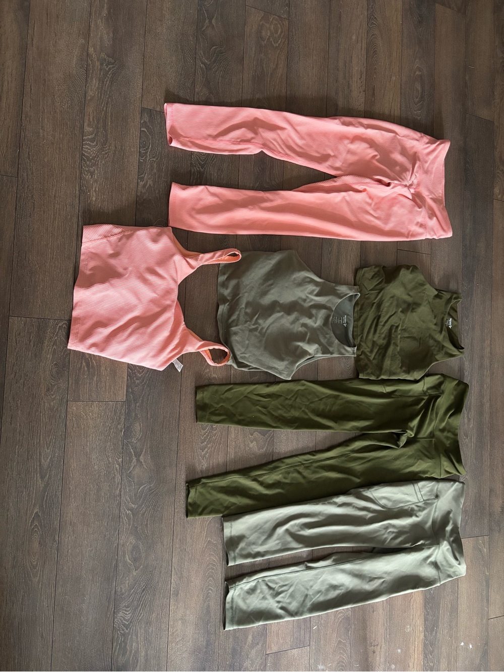 Bundle of 3 Old Navy Sets - 3 Sports Bras and 3 Pairs of Leggings